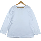 ルーズピーチUネックTシャツ