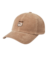 25FW ACベアコーデュロイポイントボールキャップ ブラウン