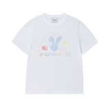 25SS TWINKLE JEWELRY BUNNY WOMAN SHORT SLEEVE T-SHIRT WHITE