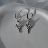 [少女時代 テヨン Piercing] ラブ プラネット ハギーズ ピアス - Silver Color