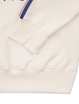 [起毛]UNISEX Flower Arch Line Shoulder Heavy Terry Sweatshirt Cream (FCE4TS652K)