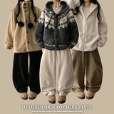 Duff corduroy wide pants