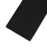 カーペンターワイドフィットデニムパンツ [BLACK]