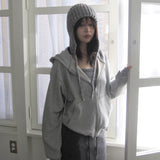 daily hood zip-up