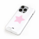 [made] bebe star card pink phone case (hard)