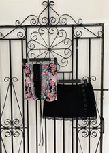 [香] Oriental Floral Shirring Top
