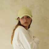 Lime Pigment Ribbon Cap
