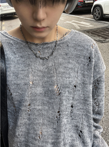 フムットモヘアヴィンテージニット