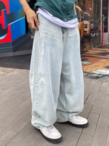 スノーディスバルーンデニムパンツ　２色