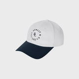 サンリットレタリングボールキャップ (WHITE/NAVY)
