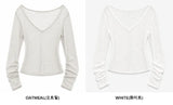 Premium Summer V-Neck Long Sleeve