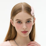 [SET] グリッターファースクエアヘアピン