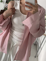 Setter Stripe Oversized Shirt