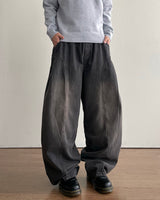 Ridge Curved Denim Pants