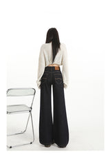 American Vintage Low waist Flare Denim Pants