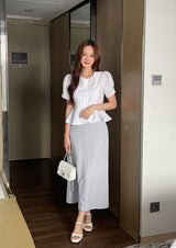 Ako Cooling A-line Long Skirt