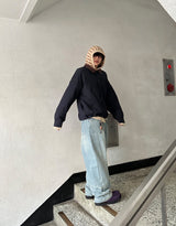 two tone blouson