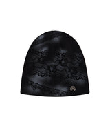 lace beanie (black)