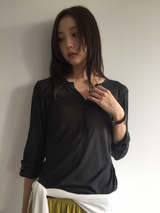 Double-way long sleeve (4color)