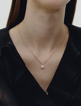 26SS★ Essence Silver Moissanite Floria Necklace