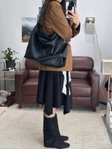LAP FLARE SKIRT