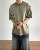 モアピグメントショートスリーブTシャツ