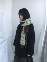 【即日発送】 dot-flip reversible muffler 