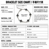 Midnight Flower Bracelet
