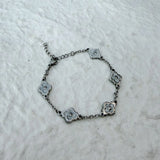 Silver Bloom Bracelet