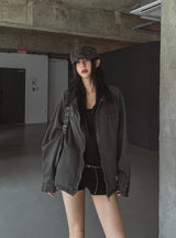 Visen Two Way Patch Pigment Jacket