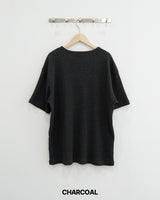 シールド ヘンリーネック ワッフル ショートスリーブ Tシャツ