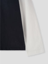Waffle layered long sleeve tee