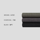 LMN Urban Pintuck Half-Banding Wide Slacks (3 colors)