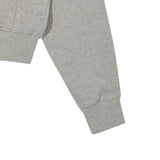 TEMPUS パッチクロップフードジップアップ (GREY MELANGE)