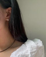 (silver925) Lovely ribbon piercing type2 *silver