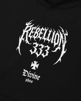 Rebellion 333 フーディー/ブラック