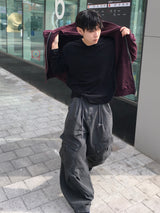 バードコットンワイドカーゴパンツ 3C