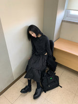 サイドタイチェックシャツ
