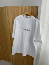プレミアムコットンオーバーサイズフィットラウンド半袖Tシャツ