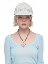 TOO CUTE CAP (BEIGE)