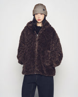 25FW テディフードジャンパー