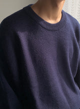 ASCLO Loose Fit Basic Knit (4color)
