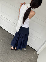 Soft Whipping Scarf - White