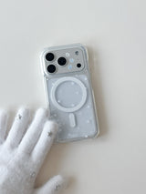 WHITE SNOW Magsafe Jellyhard Sticker SET