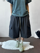 Nulang Non-Fade Keyring Hip Cargo Bermuda 2 Color 