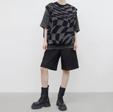 (Unisex) Defne レタリングボクシーTシャツ