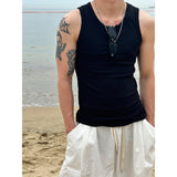 [MUSCLE FIT] Golgi basic fitting sleeveless