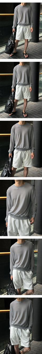 [Unisex] アイスクロップサマーニット(5color)