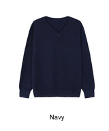 Faren Damaged V-neck Knit