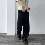 Relaxed Pleat Wide Trousers